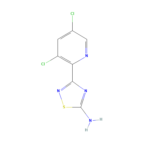3-(3,5-dichloropyridin-2-yl)-1,2,4-thiadiazol-5-amine (CAS: 1179361-41-1) - Related Chemical Product