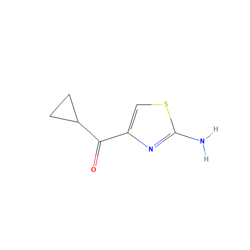(2-amino-1,3-thiazol-4-yl)-cyclopropylmethanone (CAS: 1228600-43-8) - Related Chemical Product