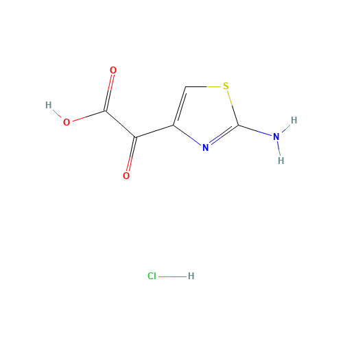 2-(2-amino-1,3-thiazol-4-yl)-2-oxoacetic acid;hydrochloride (CAS: 80246-01-1) - Related Chemical Product