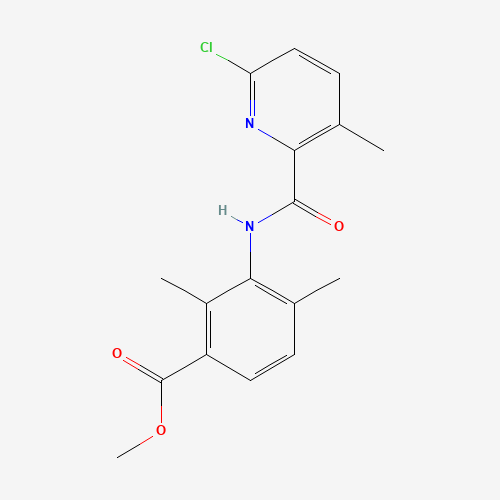 methyl 3-[(6-chloro-3-methylpyridine-2-carbonyl)amino]-2,4-dimethylbenzoate (CAS: 1529761-13-4) - Related Chemical Product