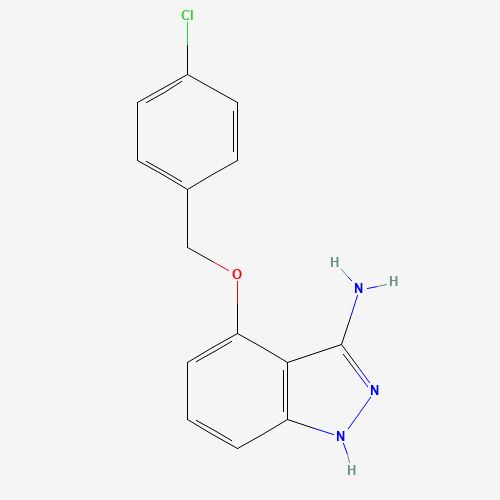 4-[(4-chlorophenyl)methoxy]-1H-indazol-3-amine (CAS: 871708-38-2) - Related Chemical Product