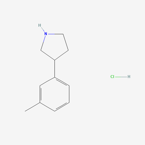 3-(3-methylphenyl)pyrrolidine;hydrochloride (CAS: 1187172-21-9) - Related Chemical Product