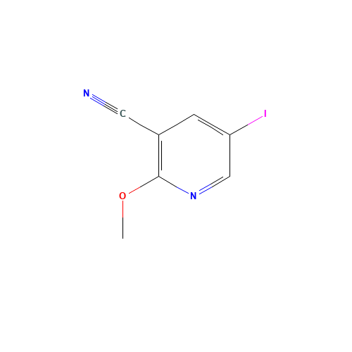 5-iodo-2-methoxypyridine-3-carbonitrile (CAS: 1446002-31-8) - Related Chemical Product