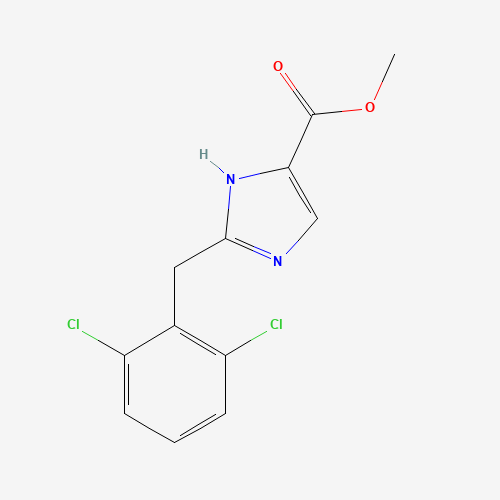methyl 2-[(2,6-dichlorophenyl)methyl]-1H-imidazole-5-carboxylate (CAS: 736971-55-4) - Related Chemical Product