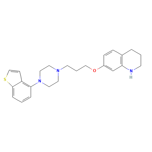 7-[3-[4-(1-benzothiophen-4-yl)piperazin-1-yl]propoxy]-1,2,3,4-tetrahydroquinoline (CAS: 913612-71-2) - Related Chemical Product