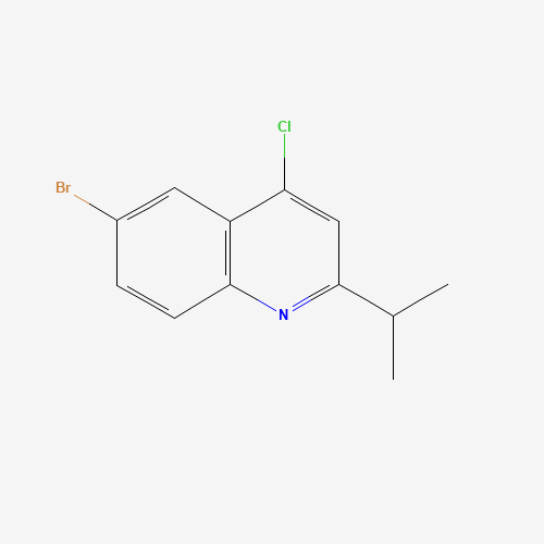 6-bromo-4-chloro-2-propan-2-ylquinoline (CAS: 930570-43-7) - Related Chemical Product