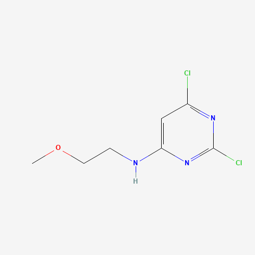 2,6-dichloro-N-(2-methoxyethyl)pyrimidin-4-amine (CAS: 879609-73-1) - Related Chemical Product