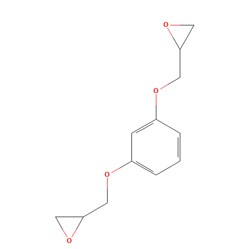 2-[[3-(oxiran-2-ylmethoxy)phenoxy]methyl]oxirane (CAS: 101-90-6) - Related Chemical Product
