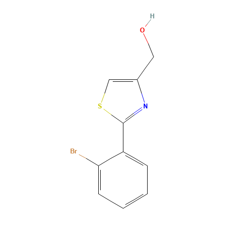 [2-(2-bromophenyl)-1,3-thiazol-4-yl]methanol (CAS: 885280-50-2) - Related Chemical Product