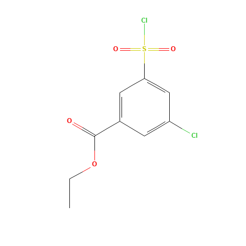 ethyl 3-chloro-5-chlorosulfonylbenzoate (CAS: 1155084-48-2) - Related Chemical Product