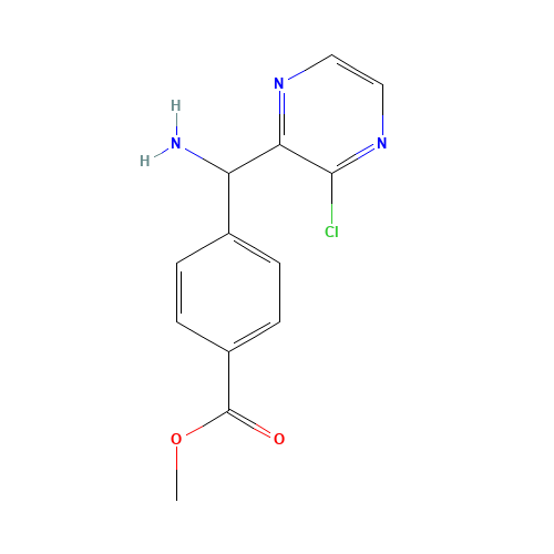 methyl 4-[amino-(3-chloropyrazin-2-yl)methyl]benzoate (CAS: 1620564-41-1) - Related Chemical Product