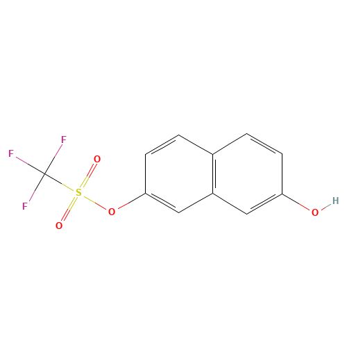 (7-hydroxynaphthalen-2-yl) trifluoromethanesulfonate (CAS: 151391-01-4) - Related Chemical Product