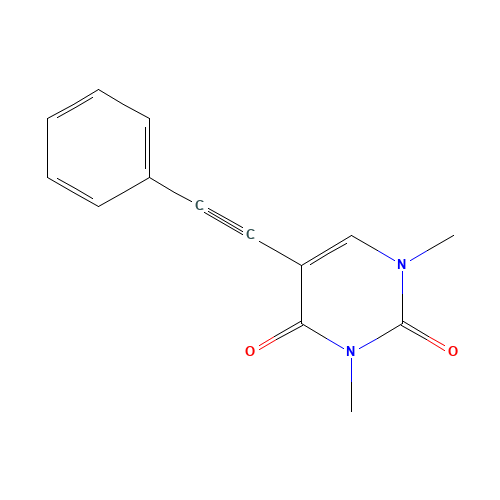 1,3-dimethyl-5-(2-phenylethynyl)pyrimidine-2,4-dione (CAS: 109856-23-7) - Related Chemical Product