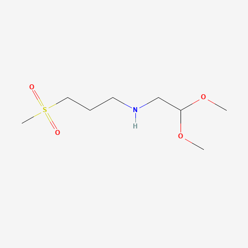N-(2,2-dimethoxyethyl)-3-methylsulfonylpropan-1-amine (CAS: 1300115-69-8) - Related Chemical Product
