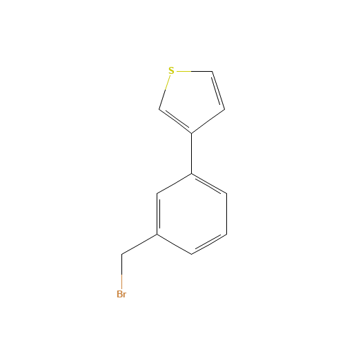 3-[3-(bromomethyl)phenyl]thiophene (CAS: 89929-85-1) - Related Chemical Product