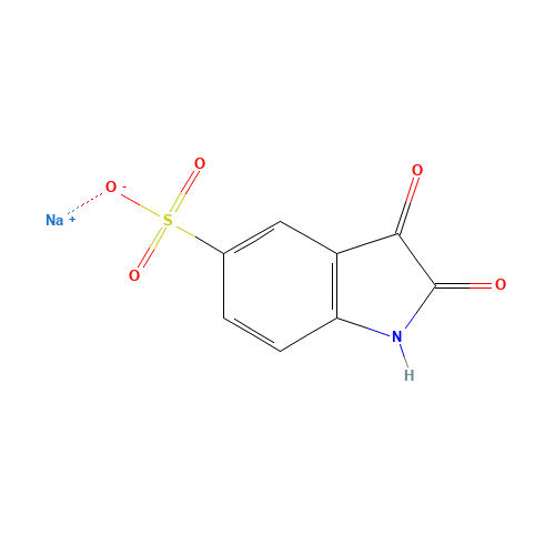 sodium;2,3-dioxo-1H-indole-5-sulfonate (CAS: 80789-74-8) - Related Chemical Product