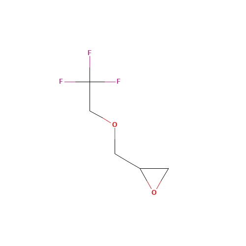 2-(2,2,2-trifluoroethoxymethyl)oxirane (CAS: 1535-91-7) - Related Chemical Product