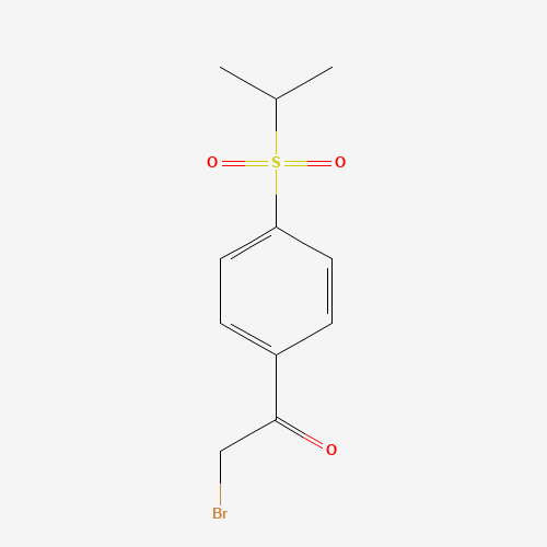 2-bromo-1-(4-propan-2-ylsulfonylphenyl)ethanone (CAS: 100126-06-5) - Related Chemical Product