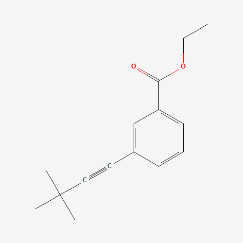 ethyl 3-(3,3-dimethylbut-1-ynyl)benzoate (CAS: 878744-48-0) - Related Chemical Product