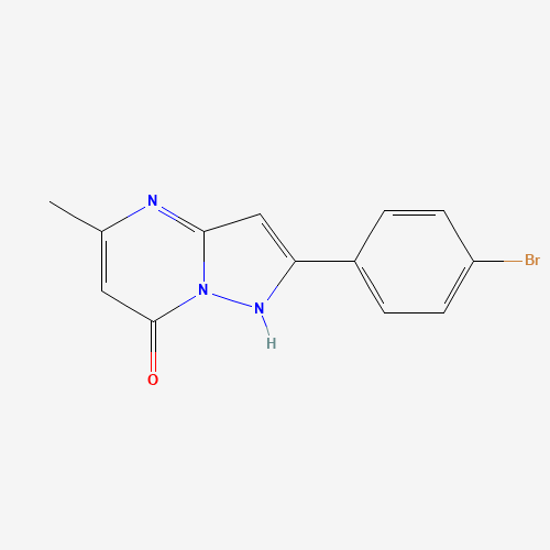 2-(4-bromophenyl)-5-methyl-1H-pyrazolo[1,5-a]pyrimidin-7-one (CAS: 312278-48-1) - Related Chemical Product