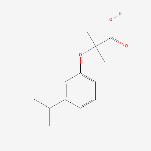 2-methyl-2-(3-propan-2-ylphenoxy)propanoic acid (CAS: 857351-97-4) - Related Chemical Product
