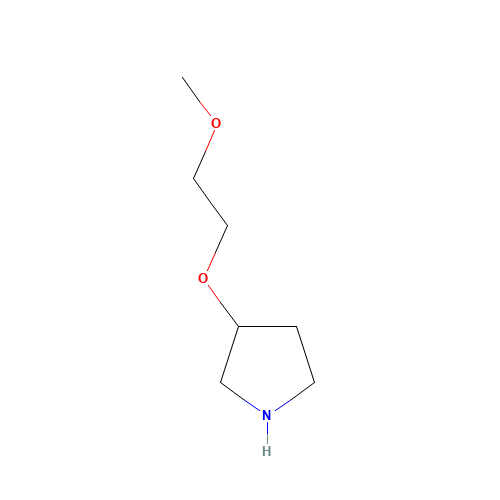 3-(2-methoxyethoxy)pyrrolidine (CAS: 1225517-28-1) - Related Chemical Product