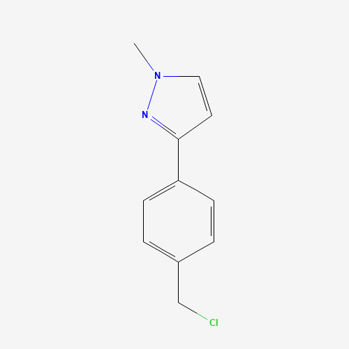 3-[4-(chloromethyl)phenyl]-1-methylpyrazole (CAS: 916766-83-1) - Related Chemical Product