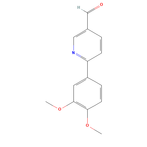 6-(3,4-dimethoxyphenyl)pyridine-3-carbaldehyde (CAS: 898796-17-3) - Related Chemical Product