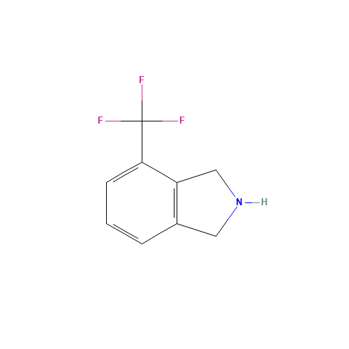4-(trifluoromethyl)-2,3-dihydro-1H-isoindole (CAS: 1086395-63-2) - Related Chemical Product