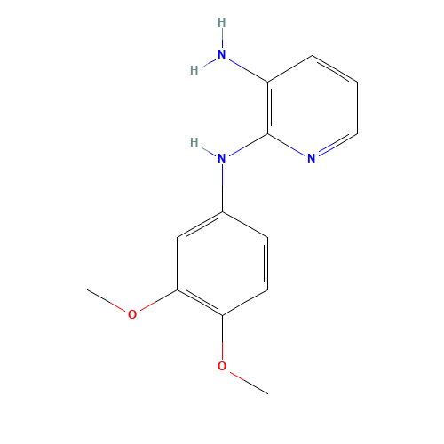 2-N-(3,4-dimethoxyphenyl)pyridine-2,3-diamine (CAS: 70358-28-0) - Related Chemical Product