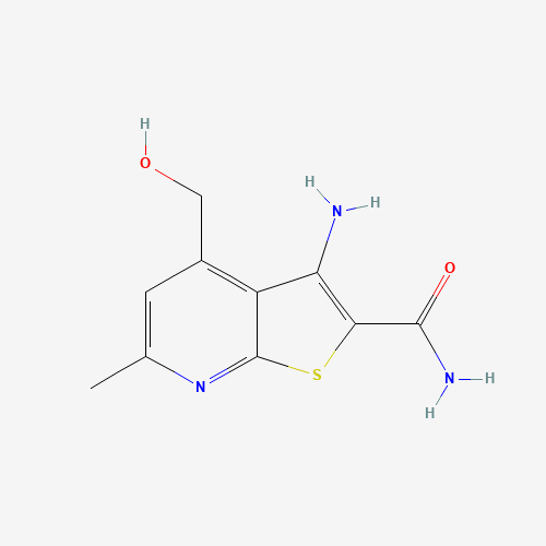 3-amino-4-(hydroxymethyl)-6-methylthieno[2,3-b]pyridine-2-carboxamide (CAS: 635731-89-4) - Related Chemical Product
