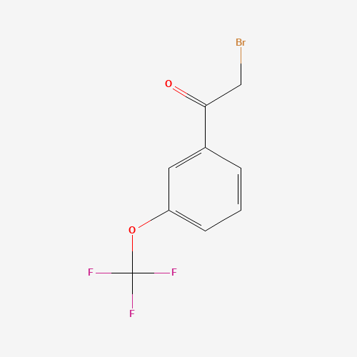 2-bromo-1-[3-(trifluoromethoxy)phenyl]ethanone (CAS: 237386-01-5) - Related Chemical Product