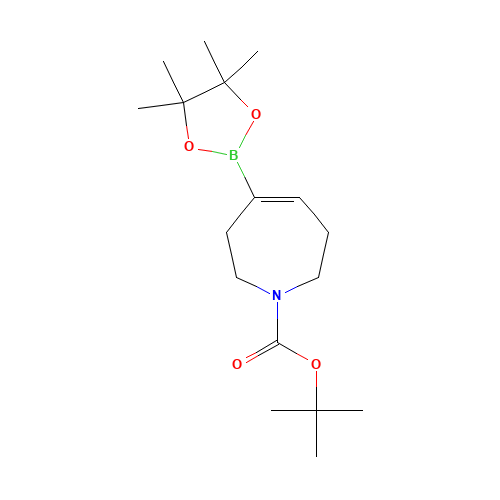 tert-butyl 4-(4,4,5,5-tetramethyl-1,3,2-dioxaborolan-2-yl)-2,3,6,7-tetrahydroazepine-1-carboxylate (CAS: 1268816-65-4) - Related Chemical Product