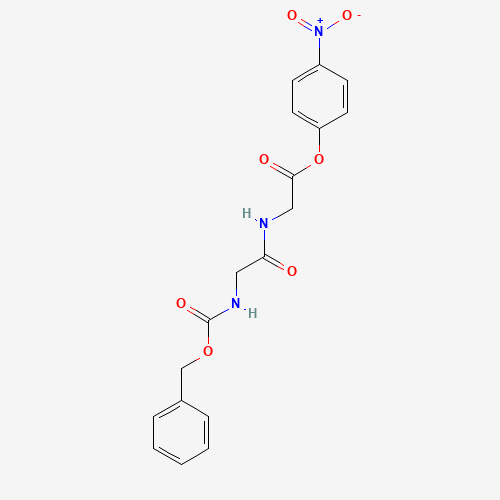 (4-nitrophenyl) 2-[[2-(phenylmethoxycarbonylamino)acetyl]amino]acetate (CAS: 13574-81-7) - Related Chemical Product