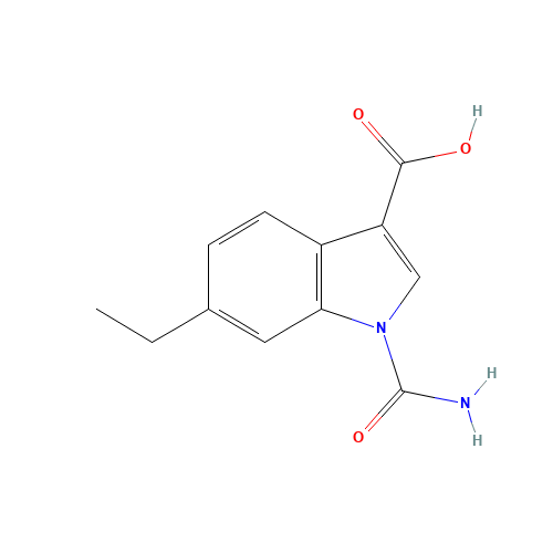 1-carbamoyl-6-ethylindole-3-carboxylic acid (CAS: 1386456-33-2) - Related Chemical Product