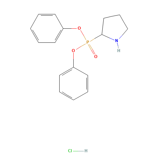 2-diphenoxyphosphorylpyrrolidine;hydrochloride (CAS: 174298-14-7) - Related Chemical Product