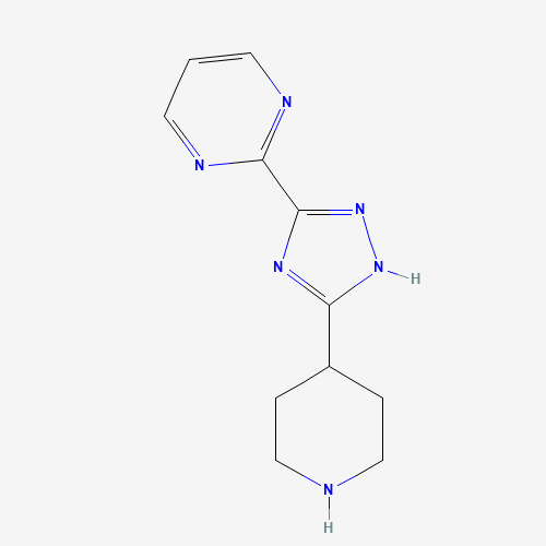 2-(5-piperidin-4-yl-1H-1,2,4-triazol-3-yl)pyrimidine (CAS: 893424-21-0) - Related Chemical Product