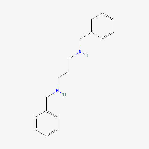 N,N'-dibenzylpropane-1,3-diamine (CAS: 10239-34-6) - Chemical Structure and Molecular Formula 