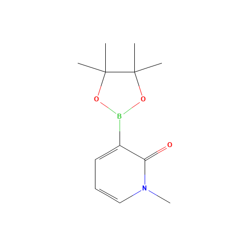 1-methyl-3-(4,4,5,5-tetramethyl-1,3,2-dioxaborolan-2-yl)pyridin-2-one (CAS: 1314140-36-7) - Related Chemical Product