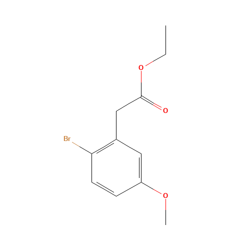 ethyl 2-(2-bromo-5-methoxyphenyl)acetate (CAS: 30414-82-5) - Related Chemical Product