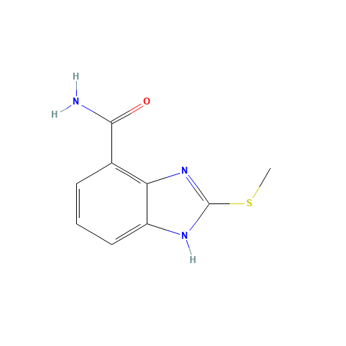 2-methylsulfanyl-1H-benzimidazole-4-carboxamide (CAS: 636574-49-7) - Related Chemical Product