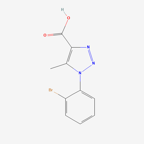 1-(2-bromophenyl)-5-methyltriazole-4-carboxylic acid (CAS: 210159-10-7) - Related Chemical Product