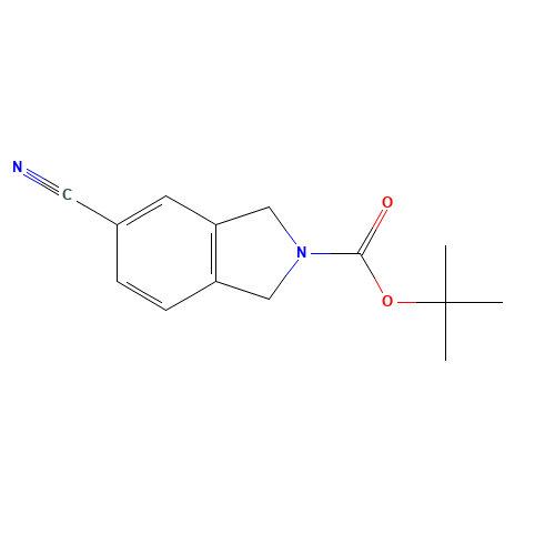 tert-butyl 5-cyano-1,3-dihydroisoindole-2-carboxylate (CAS: 263888-56-8) - Related Chemical Product