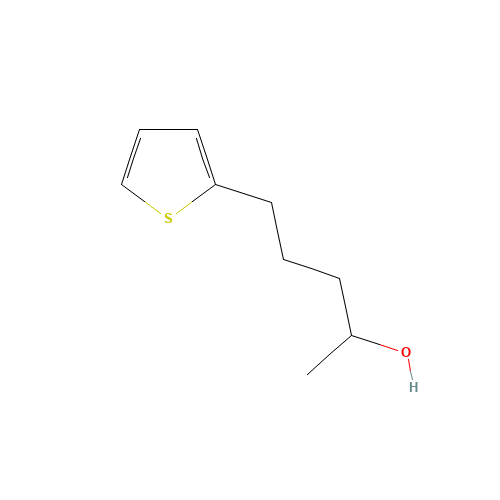 5-thiophen-2-ylpentan-2-ol (CAS: 109213-05-0) - Related Chemical Product