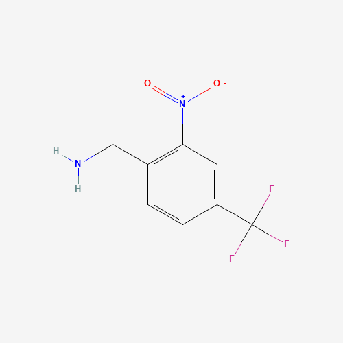[2-nitro-4-(trifluoromethyl)phenyl]methanamine (CAS: 58579-56-9) - Related Chemical Product