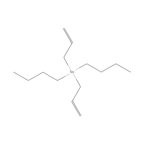dibutyl-bis(prop-2-enyl)stannane (CAS: 15336-98-8) - Chemical Structure and Molecular Formula 