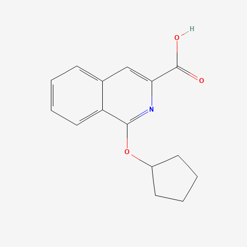 1-cyclopentyloxyisoquinoline-3-carboxylic acid (CAS: 1094513-59-3) - Related Chemical Product