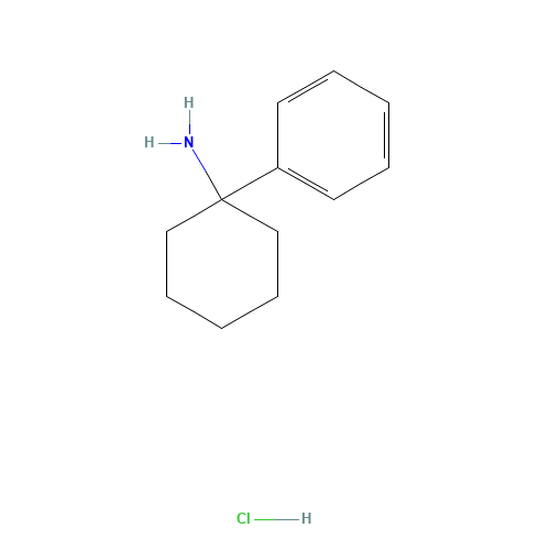 1-phenylcyclohexan-1-amine;hydrochloride (CAS: 1934-71-0) - Related Chemical Product
