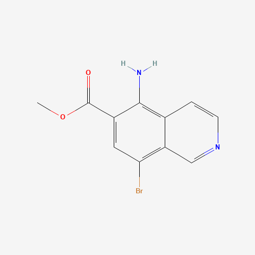 methyl 5-amino-8-bromoisoquinoline-6-carboxylate (CAS: 1312289-38-5) - Related Chemical Product