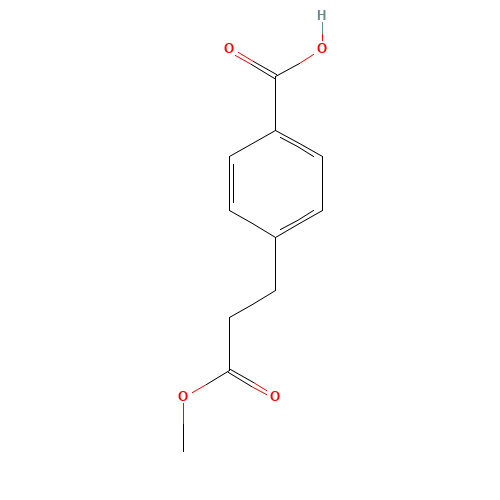 4-(3-methoxy-3-oxopropyl)benzoic acid (CAS: 179625-38-8) - Related Chemical Product